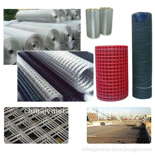 PVC& Galvanized welded wire mesh